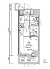 クラリッサ大通り公園 8階 間取り図
