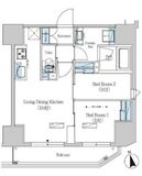 アーバネックス上野 204 間取り図