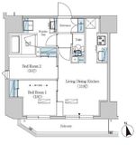 アーバネックス上野 603 間取り図