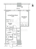 WORLD TOWER RESIDENCE 20階 間取り図