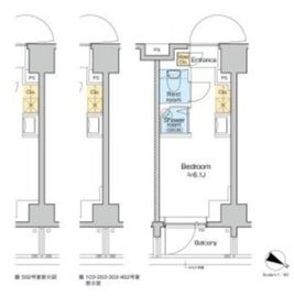 TOMORE田端 504 間取り図