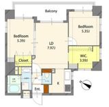 ナイスアーバン中目黒 3階 間取り図