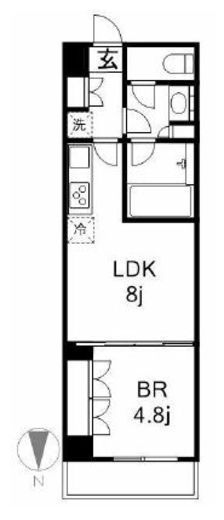 パークホームズ東陽町 2階 間取り図