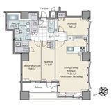 三田ガーデンヒルズ WEST HILL 3階 間取り図