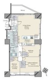 三田ガーデンヒルズ NORTH HILL 12階 間取り図