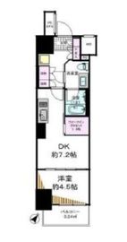 ザ・パークワンズ渋谷本町 4階 間取り図