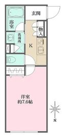 アトリオフラッツ自由が丘east 204 間取り図