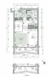 ロイヤルシーズン二子玉川 2階 間取り図