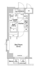 コンフォリア木場公園 401 間取り図