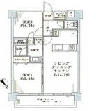 虎ノ門ガーデン 6階 間取り図