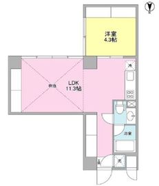 WELLTOWER (ウェルタワー) 605 間取り図