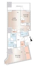 三田ガーデンヒルズ EAST HILL 1階 間取り図