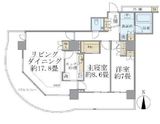 ブリリアタワー大崎 18階 間取り図