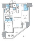 ルフォンプログレ田原町 1301 間取り図