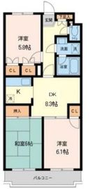 プライムアーバン武蔵小金井II 223 間取り図