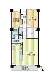 シスナブ池袋本町 4階 間取り図