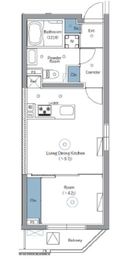 SYFORME NEXT IKEBUKURO WEST (シーフォルムネクスト池袋ウエスト) 3階 間取り図