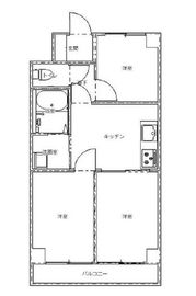 秀和田町レジデンス 6階 間取り図