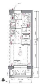 AZEST阪東橋Ⅱ 8階 間取り図