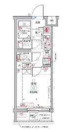 クレヴィスタ横浜大口 509 間取り図
