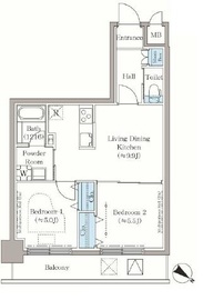 ステラテラス 406 間取り図