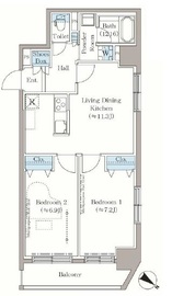 ステラテラス 410 間取り図