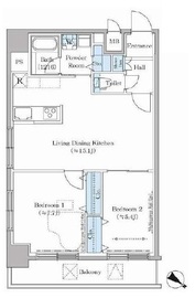 ステラテラス 701 間取り図