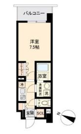 オープンブルーム二子 617 間取り図