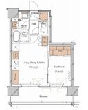 ブランシエスタ木場 201 間取り図