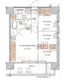 ブランシエスタ木場 211 間取り図