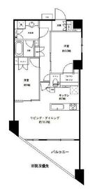 パレステージ藤沢シャインコート 6階 間取り図
