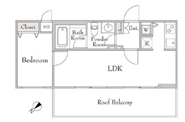 ミリアレジデンス桜新町 5階 間取り図