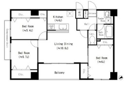 オークヒルズ五番館 205 間取り図
