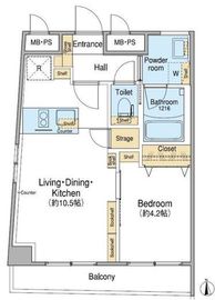 Fuu Oimachi by LATIERRA　 307 間取り図