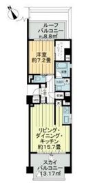 ブリリア恵比寿id 5階 間取り図