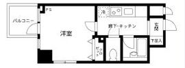 プライムアーバン飯田橋 606 間取り図