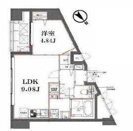 ドゥーエ東高円寺 201 間取り図