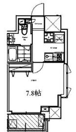 レジデンス高輪台 702 間取り図