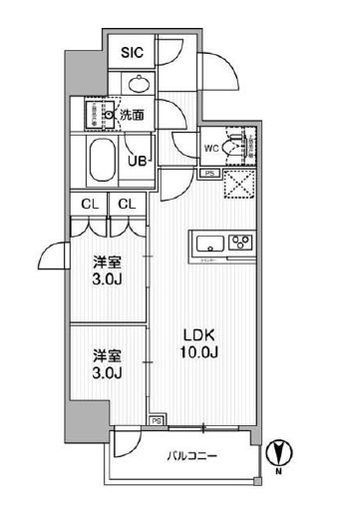 nido KAMATA 1101 間取り図