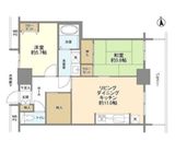 ベイシティ晴海スカイリンクタワー 13階 間取り図