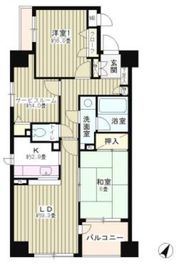 コンフィール日本橋アクアシティ 3階 間取り図
