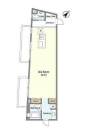 コージーコート中目黒 301 間取り図