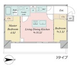 ドゥーエ王子神谷 210 間取り図