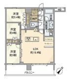 パレステージ相模大野テラス 5階 間取り図
