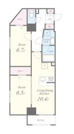 JPT RESIDENCE 601 間取り図