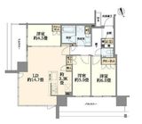 リビオタワー羽沢横浜国大 18階 間取り図