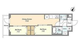 ドゥーエ曳舟2 201 間取り図