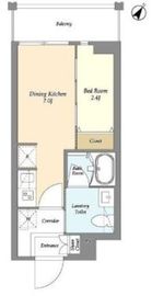 リテラス三ノ輪ウエスト 703 間取り図