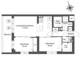 ルーウェ東大泉 315 間取り図