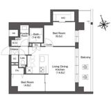 ルーウェ東大泉 505 間取り図